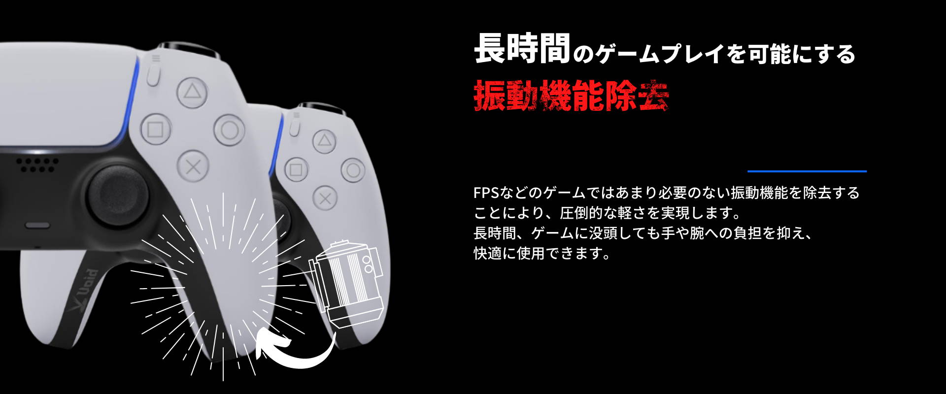 Void Gaming PS5用ボタンタイプコントローラー紹介